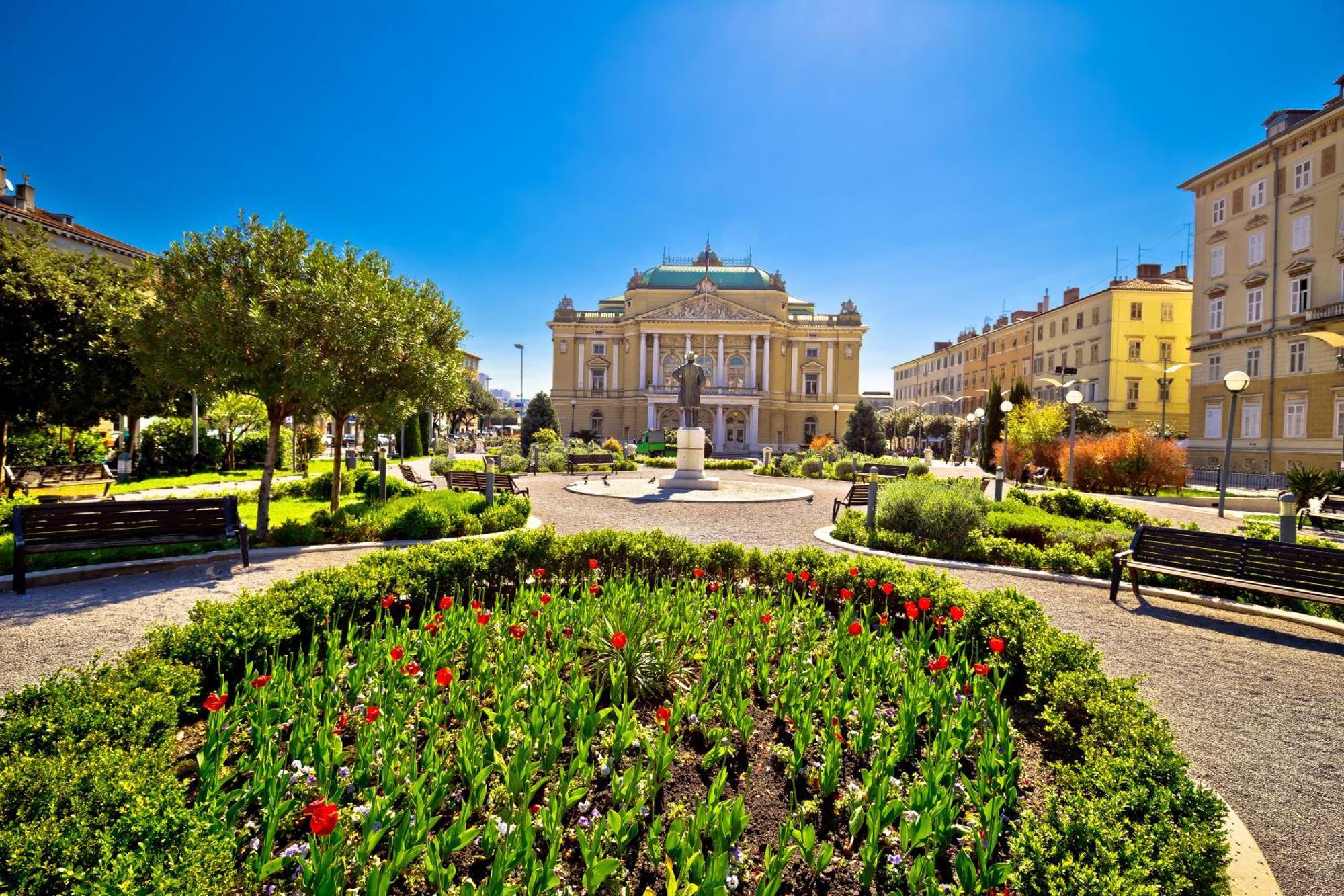 City Apartment With Garden - Happy Rentals Rijeka Exterior foto